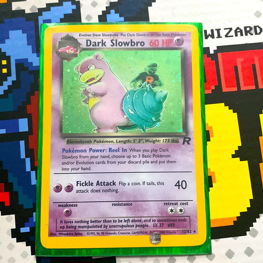 Team Rocket Holo Dark Slowbro